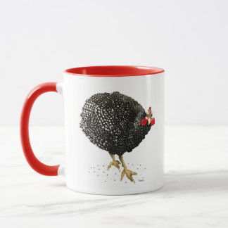 Guinée Fowl Hen Chicken Mug par Albuquerque Artist