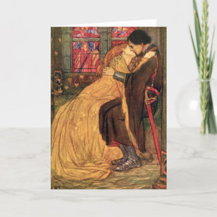 Guinevere by Florence Harrison Vintage Thank You Card