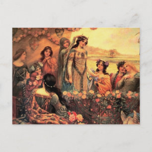 Guinevere in Camelot Postcard