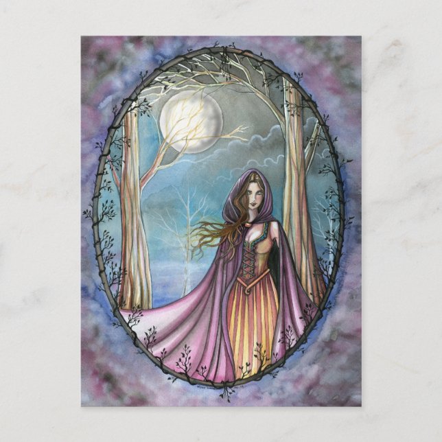 Guinevere Postcard Fairytale King Arthur Legend (Front)