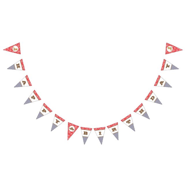 Guingan de Paisley de bannière de joyeux (Tout)