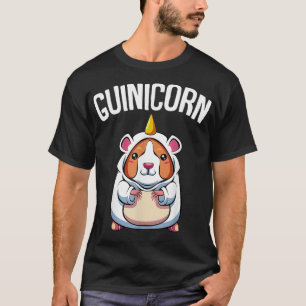 Guinicorn Funny Cute Guinea Pig Unicorn Costume T-Shirt