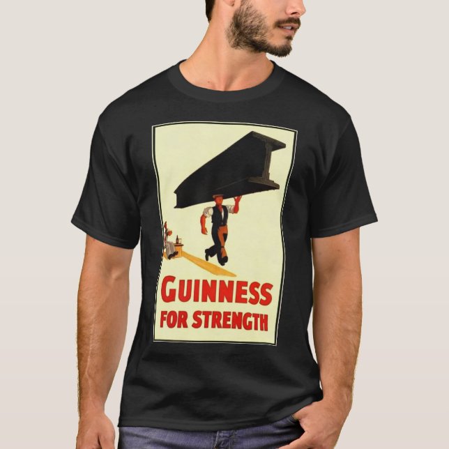 Guinness for Strength Poster T-Shirt (Front)