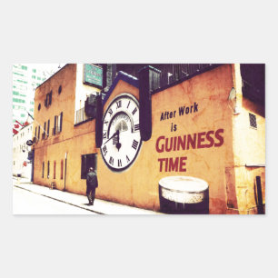Guinness time sticker