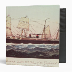 Guion Line Steamship Arizona Binder