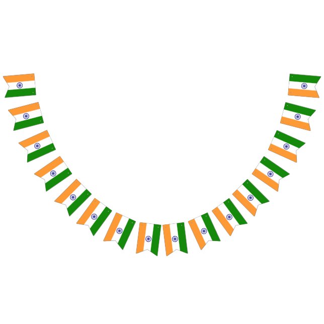 Guirlande de drapeaux indiens (Tout)