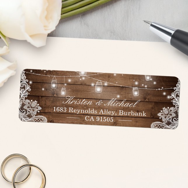 Guirlande Lumineuse avec Bocaux Mason Rustique Cam (Créateur téléchargé)