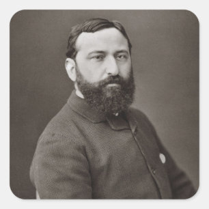 Guiseppe de Nittis (1846-84), from 'Galerie Contem Square Sticker