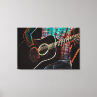 Guitar 1 36x24 (90x60cm) waccna