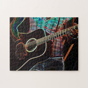 Guitar 1 jp arc1 jigsaw puzzle