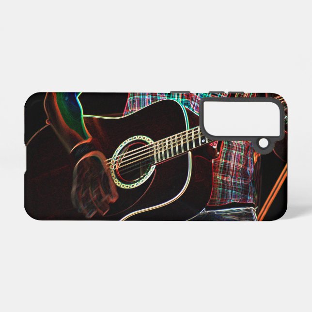 Guitar 1 sgcnm samsung galaxy s21 case (Back Horizontal)