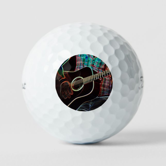 Guitar 1 tpv1 gbcnm golf balls (Front)
