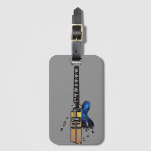 Guitar 4 bc ltcna luggage tag