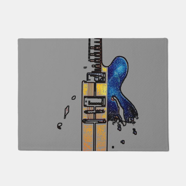 Guitar 4 dmcnm doormat (Front)
