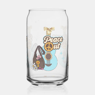GUITAR 70S STYLE CAN GLASS