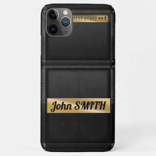 Guitar amp with custom name iPhone 11 pro max case
