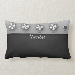 Guitar Amplifier Lumbar Pillow