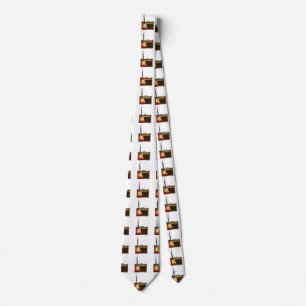 Guitar And Aplifier Tie