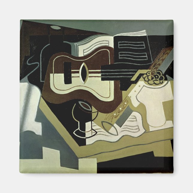 Guitar and Clarinet, 1920 Magnet (Front)