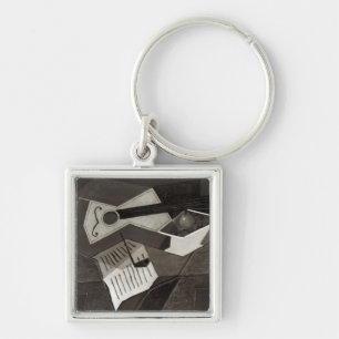 Guitar and Fruit bowl, 1926 Keychain