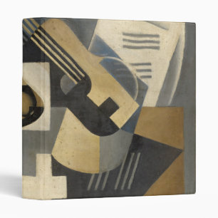 Guitar and Fruit Bowl on a Table, 1918 Binder