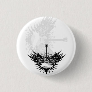 guitar angel 1 inch round button