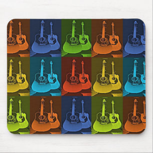 Guitar Art  Mouse Pad