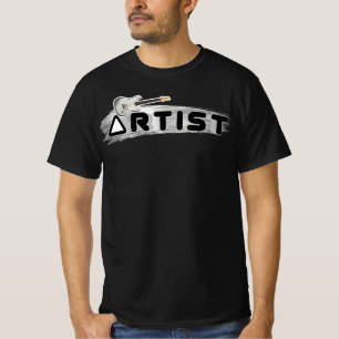 Guitar Artist Tee   Musician Creative Style Shirt