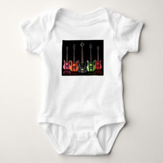 guitar baby bodysuit