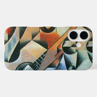 Guitar (Banjo) and Glasses, Juan Gris, Vintage Art iPhone 16 Case