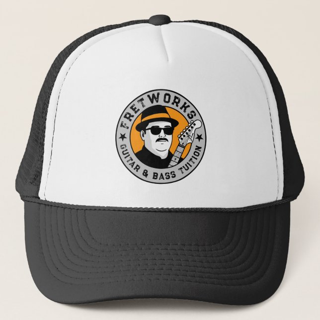 Guitar & Bass Tuition - Fret Works    Trucker Hat (Front)