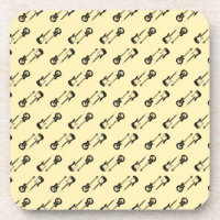 guitar bodies coasters