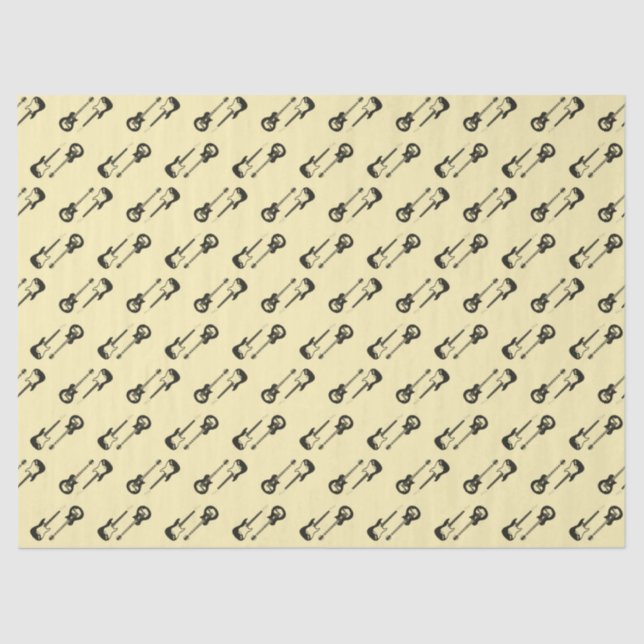 guitar bodies tissue paper (Front)