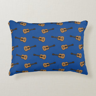 Guitar Cartoon Accent Pillow