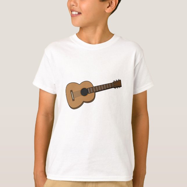 Guitar Cartoon T-Shirt (Front)