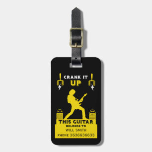 Guitar Case Property Identification Luggage Tag