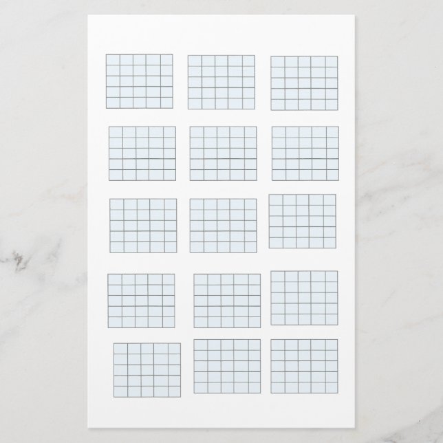 Guitar Chord Paper (Front)