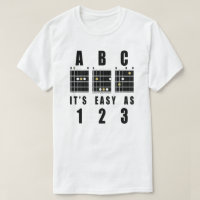 Guitar Chords ABC It's Easy As 123