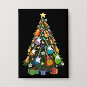 Guitar Christmas Tree Theatre Musical Lover Merry 