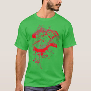 Guitar Cool Rock Music Musicians Gift  T-Shirt