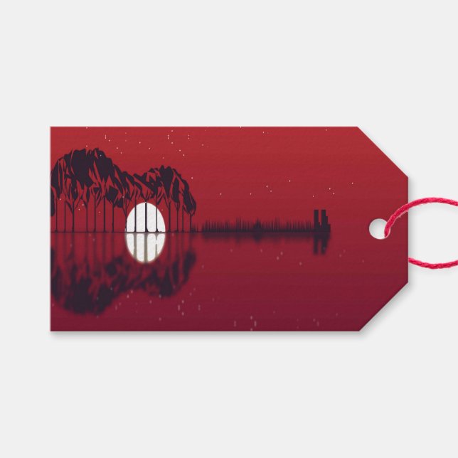 Guitar Cove  Gift Tags (Front (Horizontal))