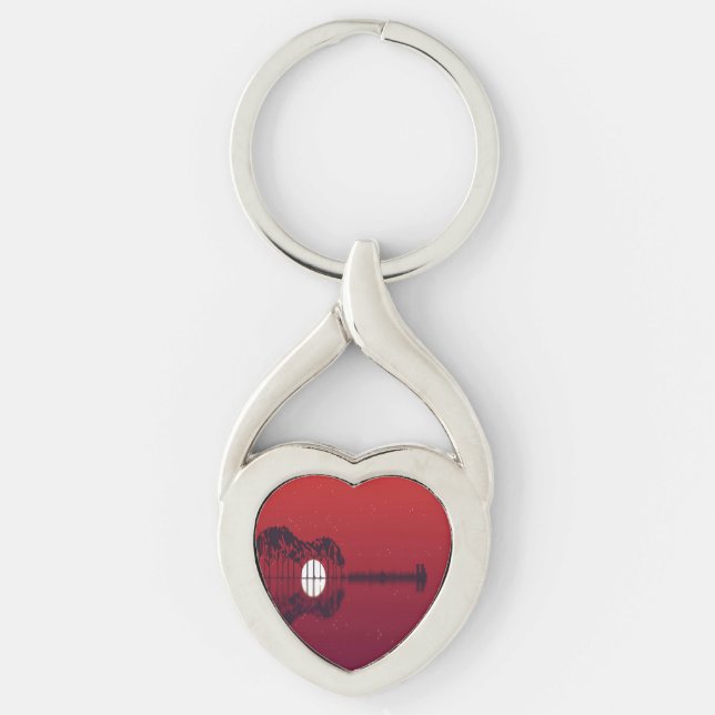 Guitar Cove  Keychain (Front)