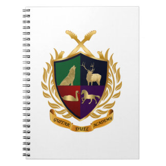 Guitar Duel Academy Notebook