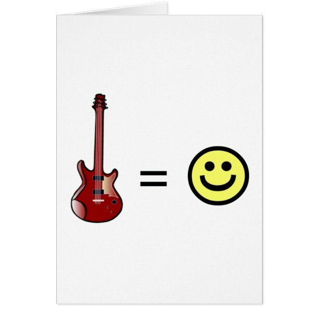 Guitar Equals Happiness (Front)