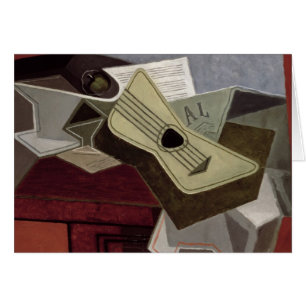 Guitar et Newspaper, 1925