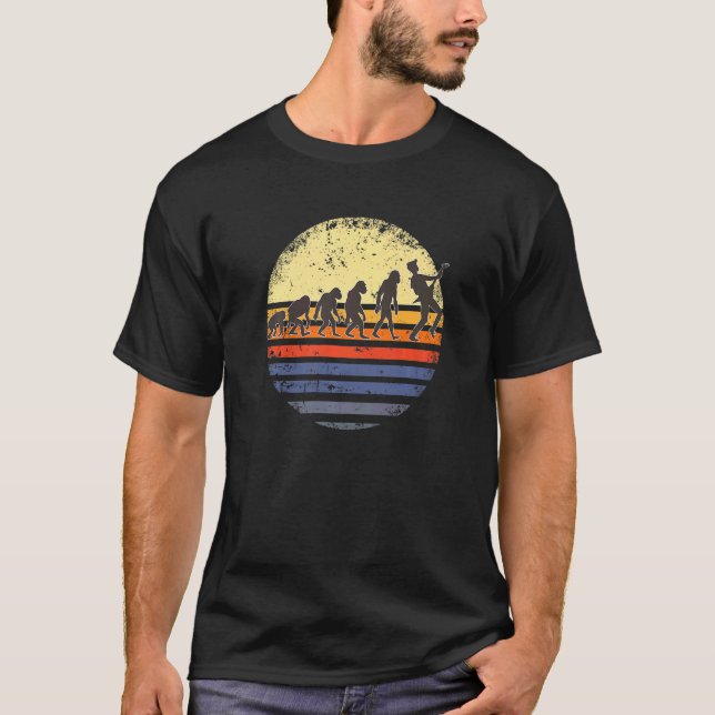 Guitar Evolution Rockstar Guitarist Musical Outfit T-Shirt (Front)