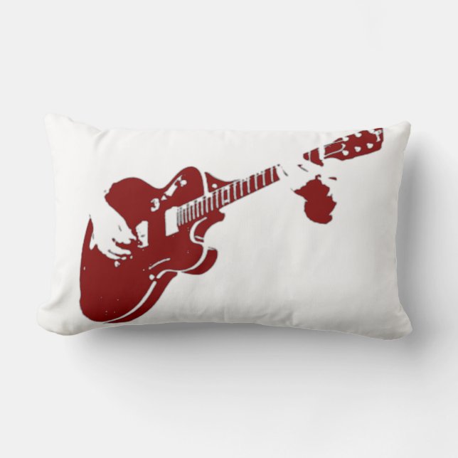 Guitar Expert Lumbar Pillow (Front)