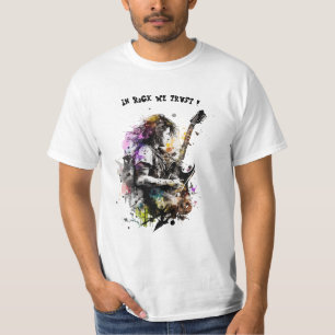 Guitar fan de musique rock T-Shirt