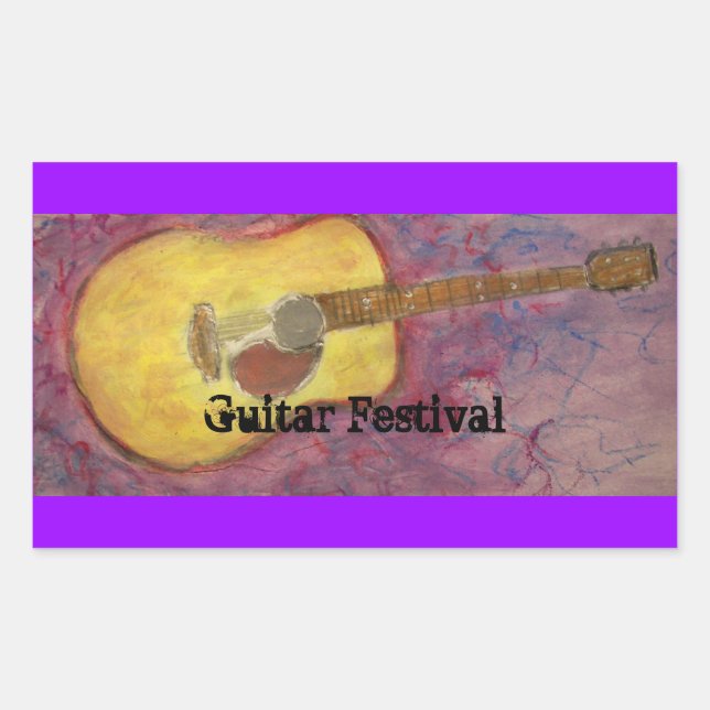 Guitar Festival Sticker (Front)