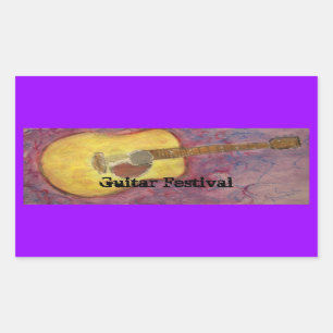 Guitar Festival Sticker